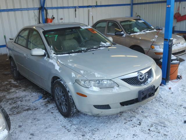 1YVFP80C445N90494 - 2004 MAZDA 6 I BEIGE photo 1