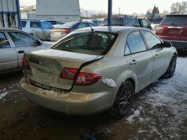 1YVFP80C445N90494 - 2004 MAZDA 6 I BEIGE photo 4