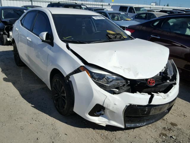 2T1BURHE2FC427969 - 2015 TOYOTA COROLLA L WHITE photo 1