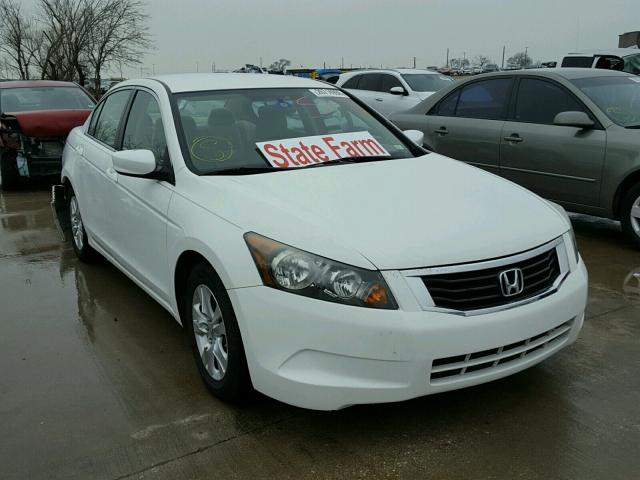 1HGCP2F47AA062278 - 2010 HONDA ACCORD LXP WHITE photo 1