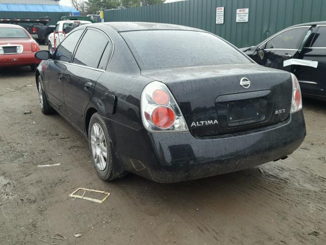 1N4AL11DX6N323783 - 2006 NISSAN ALTIMA S BLACK photo 3