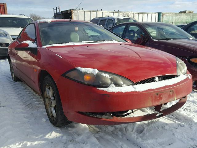 1ZWHT61LXX5652121 - 1999 MERCURY COUGAR V6 RED photo 1