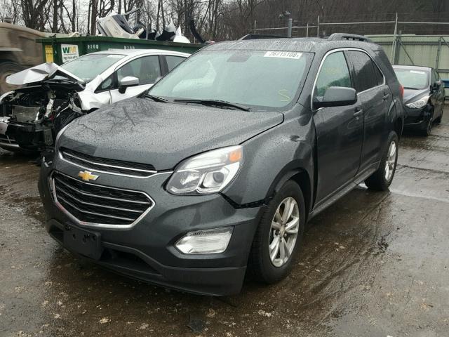 2GNFLFEK0H6122351 - 2017 CHEVROLET EQUINOX LT GRAY photo 2