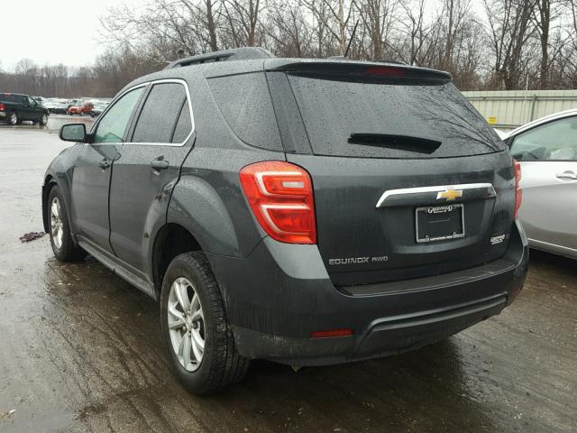 2GNFLFEK0H6122351 - 2017 CHEVROLET EQUINOX LT GRAY photo 3