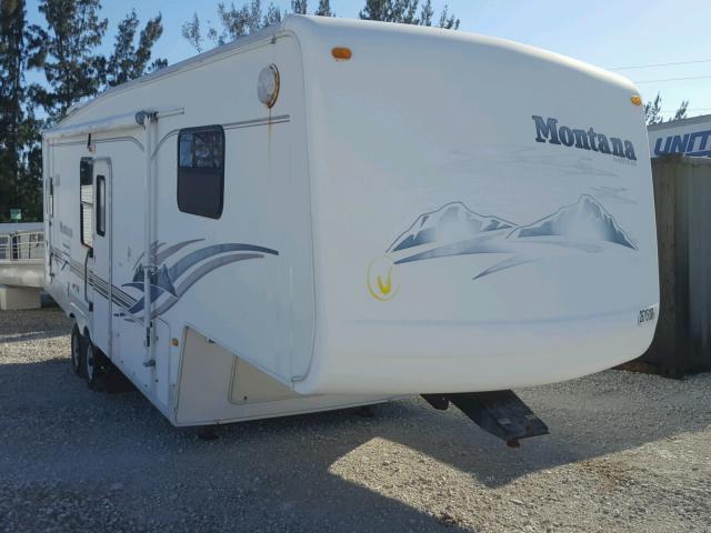 4YDF2852114053813 - 2001 KEYSTONE MONTANA WHITE photo 1