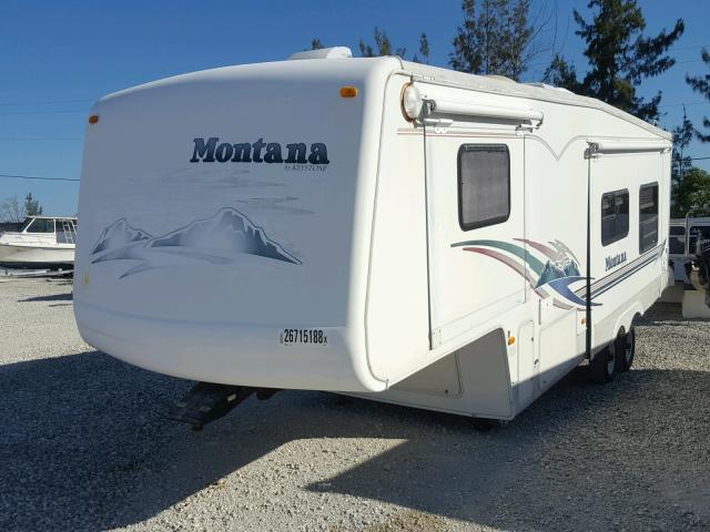 4YDF2852114053813 - 2001 KEYSTONE MONTANA WHITE photo 2