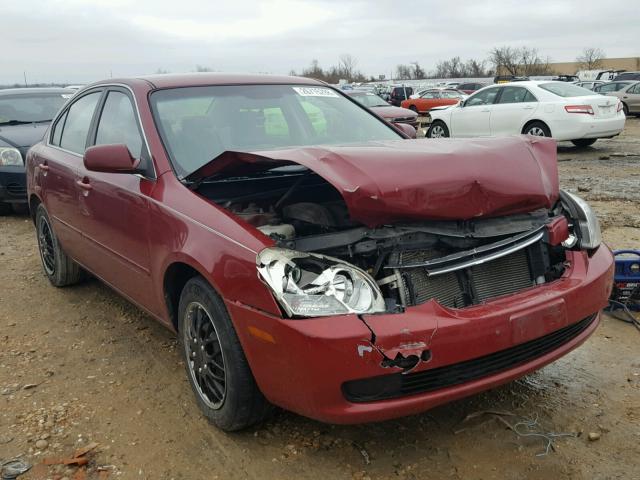 KNAGE123775137170 - 2007 KIA OPTIMA LX RED photo 1