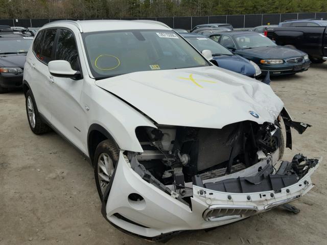 5UXWX9C53D0D01368 - 2013 BMW X3 XDRIVE2 WHITE photo 1