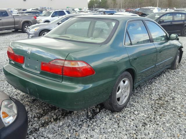 1HGCG1655XA030389 - 1999 HONDA ACCORD EX GREEN photo 4