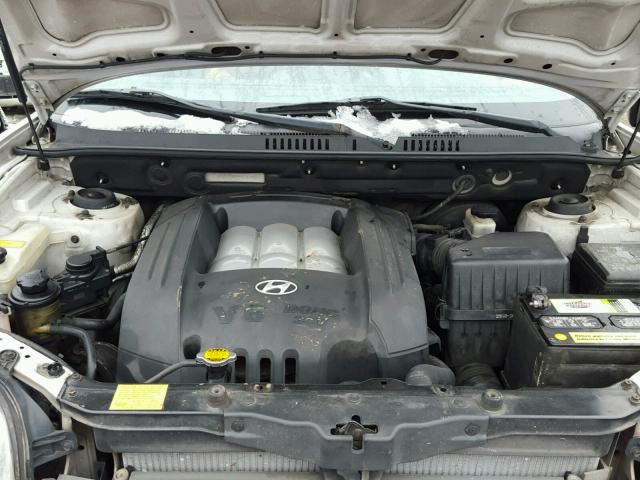 KM8SC73D24U696491 - 2004 HYUNDAI SANTA FE G GRAY photo 7