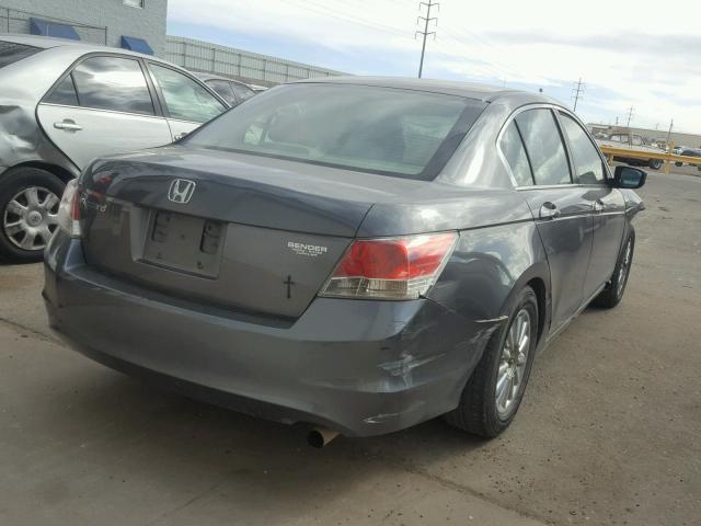 1HGCP26379A027341 - 2009 HONDA ACCORD LX CHARCOAL photo 4