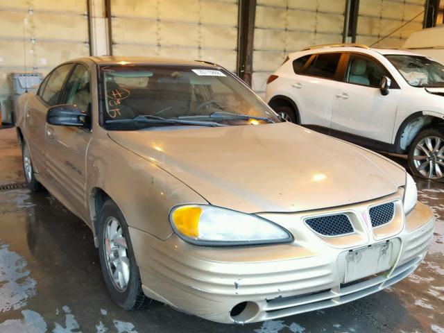 1G2NF52T01C142457 - 2001 PONTIAC GRAND AM S GOLD photo 1