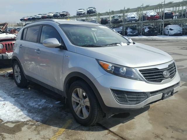 KNDPBCA27C7254794 - 2012 KIA SPORTAGE L SILVER photo 1