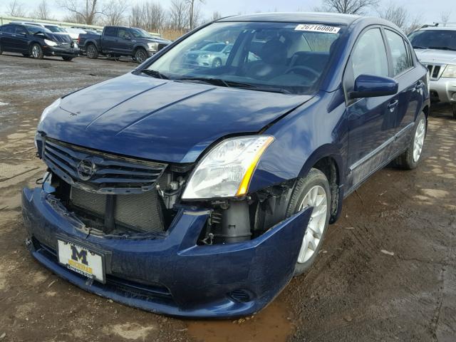 3N1AB6AP8CL778831 - 2012 NISSAN SENTRA 2.0 BLUE photo 2