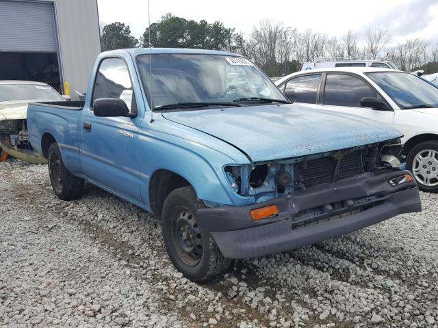 4TANL42N3TZ089412 - 1996 TOYOTA TACOMA BLUE photo 1