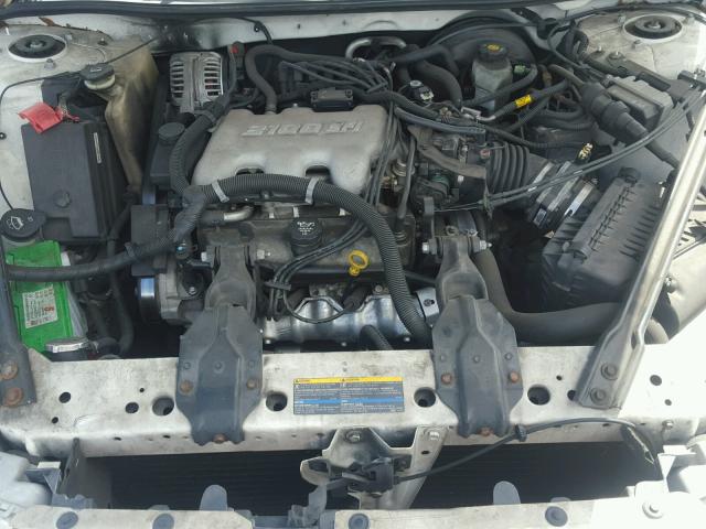 2G4WS52J241315735 - 2004 BUICK CENTURY CU WHITE photo 7