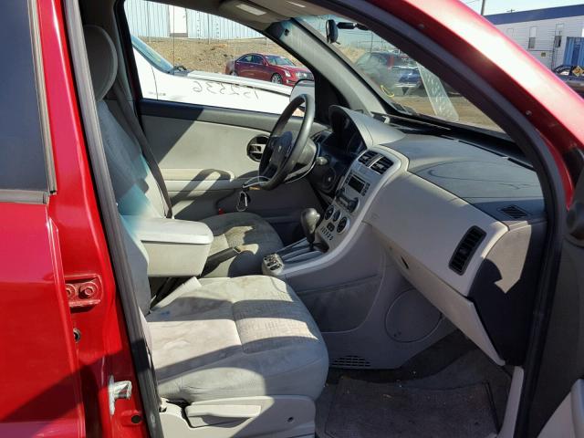 2CNDL23F756004772 - 2005 CHEVROLET EQUINOX LS RED photo 5