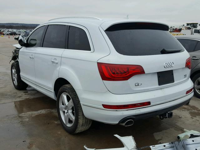 WA1CMAFE1ED010380 - 2014 AUDI Q7 PREMIUM WHITE photo 3