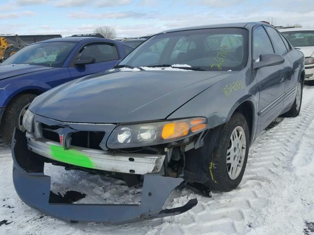 1G2HX52K55U220734 - 2005 PONTIAC BONNEVILLE GRAY photo 2