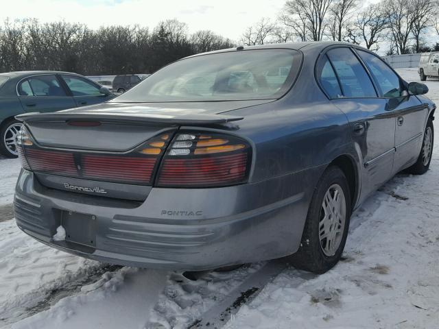 1G2HX52K55U220734 - 2005 PONTIAC BONNEVILLE GRAY photo 4