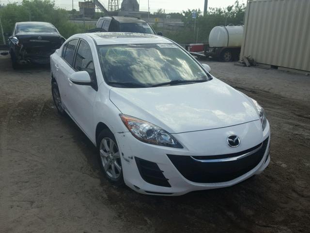 JM1BL1SG4A1167506 - 2010 MAZDA 3 I WHITE photo 1