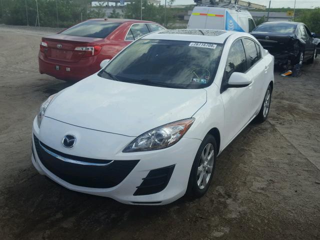 JM1BL1SG4A1167506 - 2010 MAZDA 3 I WHITE photo 2