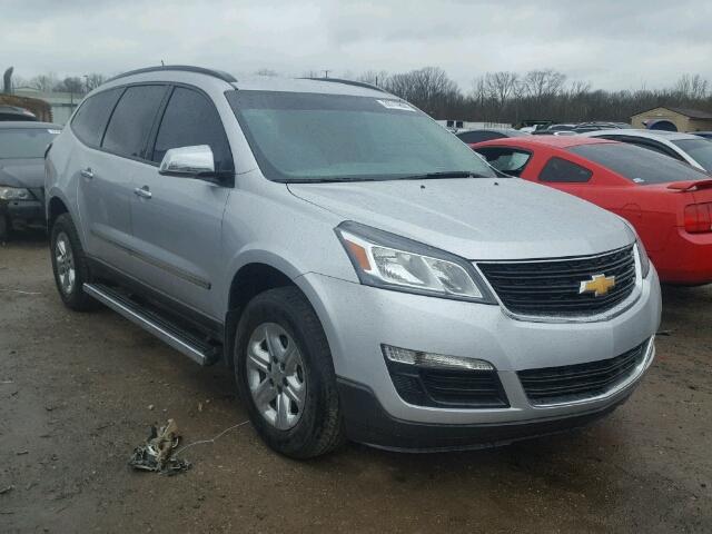 1GNKRFED2FJ201146 - 2015 CHEVROLET TRAVERSE L SILVER photo 1