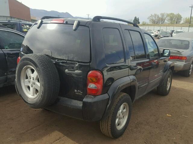 1J8GL58K24W226626 - 2004 JEEP LIBERTY LI BLACK photo 4