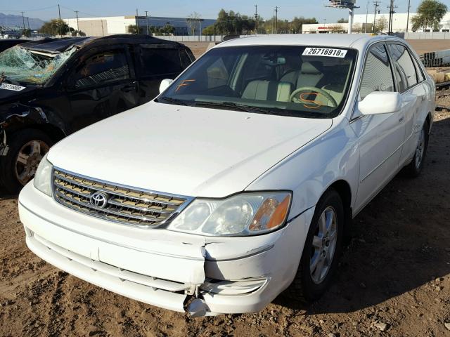 4T1BF28B23U323080 - 2003 TOYOTA AVALON XL WHITE photo 2