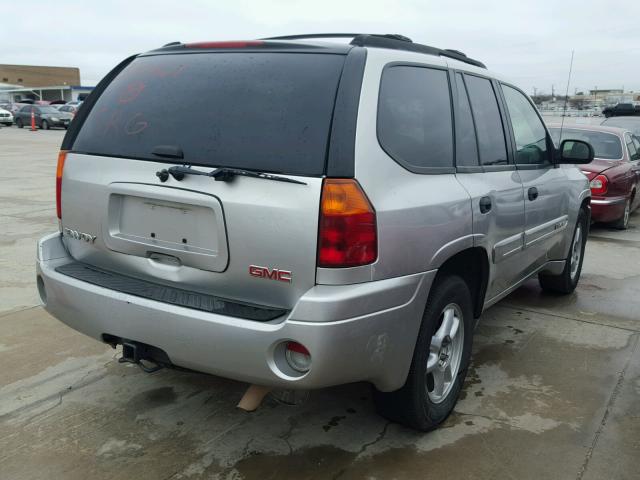 1GKDS13S642310621 - 2004 GMC ENVOY GRAY photo 4