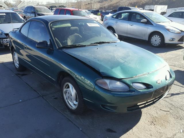 3FAKP1132YR215044 - 2000 FORD ESCORT ZX2 GREEN photo 1