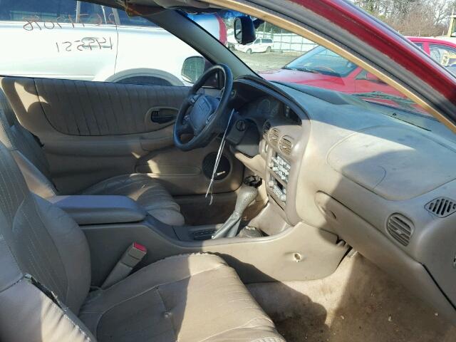 1G2WP12K7YF338387 - 2000 PONTIAC GRAND PRIX წითელი ფოტო 5