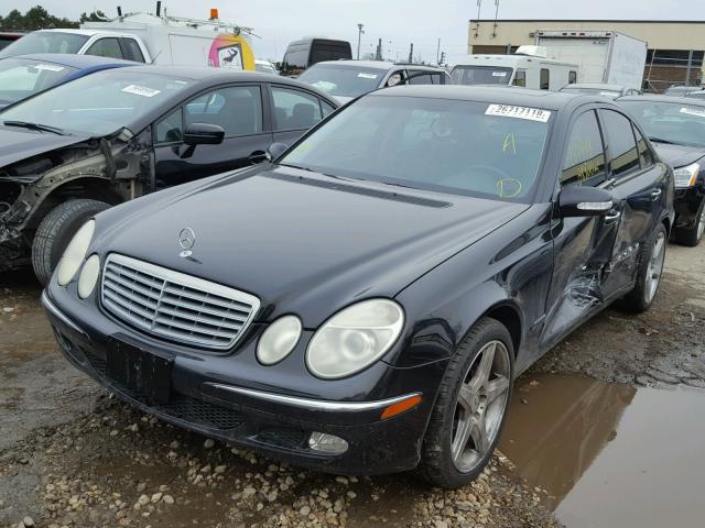 WDBUF65J33A266615 - 2003 MERCEDES-BENZ E 320 BLACK photo 2