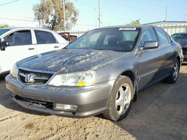 19UUA56773A088481 - 2003 ACURA 3.2TL CHARCOAL photo 2