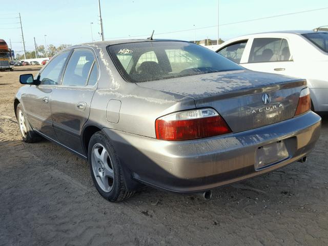 19UUA56773A088481 - 2003 ACURA 3.2TL CHARCOAL photo 3