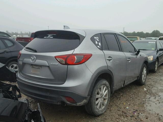 JM3KE2CE4D0136142 - 2013 MAZDA CX-5 TOURI SILVER photo 4