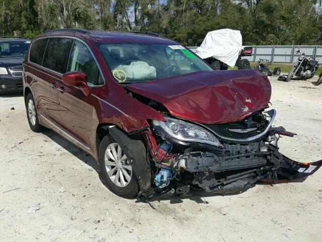 2C4RC1BG5HR540086 - 2017 CHRYSLER PACIFICA T BURGUNDY photo 1