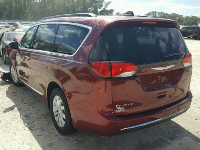 2C4RC1BG5HR540086 - 2017 CHRYSLER PACIFICA T BURGUNDY photo 3