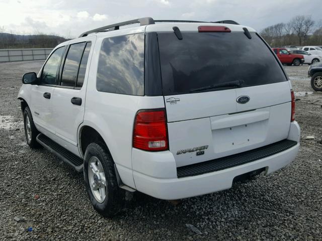 1FMZU63K44UA27014 - 2004 FORD EXPLORER X WHITE photo 3