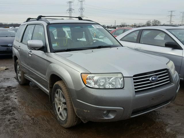 JF1SG67696H709527 - 2006 SUBARU FORESTER 2 GRAY photo 1