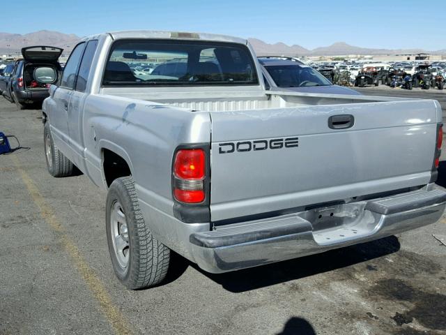 3B7HC13Y01G803504 - 2001 DODGE RAM 1500 SILVER photo 3