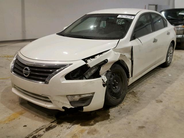 1N4AL3AP0DN442221 - 2013 NISSAN ALTIMA 2.5 WHITE photo 2