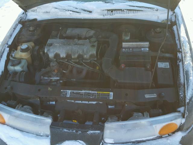 1G8ZH52861Z248177 - 2001 SATURN SL1 GREEN photo 7