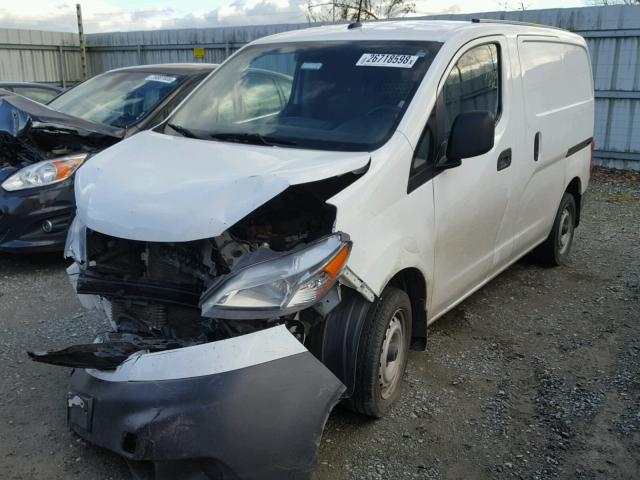 3N6CM0KN8FK693408 - 2015 NISSAN NV200 2.5S WHITE photo 2