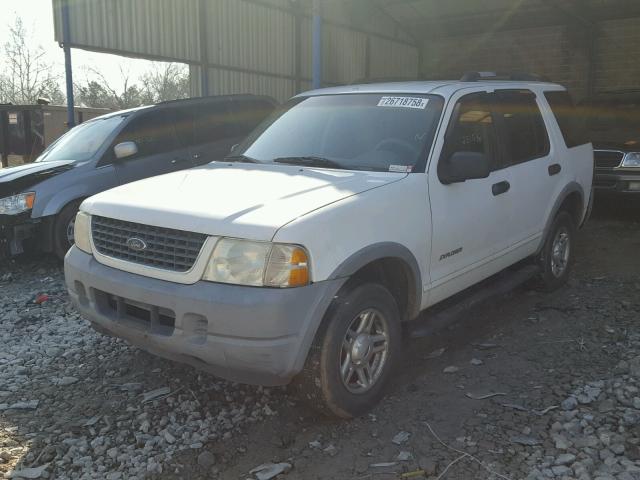 1FMZU62E52UA16449 - 2002 FORD EXPLORER X WHITE photo 2