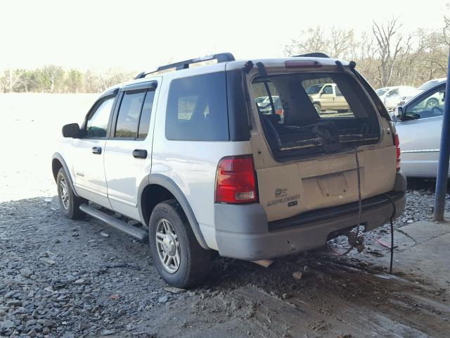 1FMZU62E52UA16449 - 2002 FORD EXPLORER X WHITE photo 3