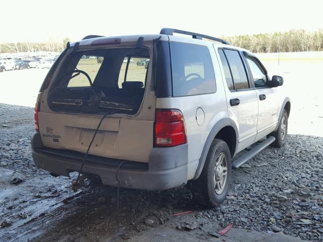 1FMZU62E52UA16449 - 2002 FORD EXPLORER X WHITE photo 4