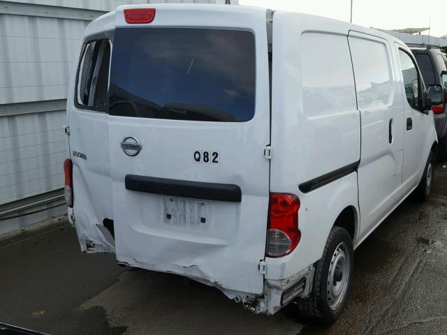 3N6CM0KN2FK719680 - 2015 NISSAN NV200 2.5S WHITE photo 4