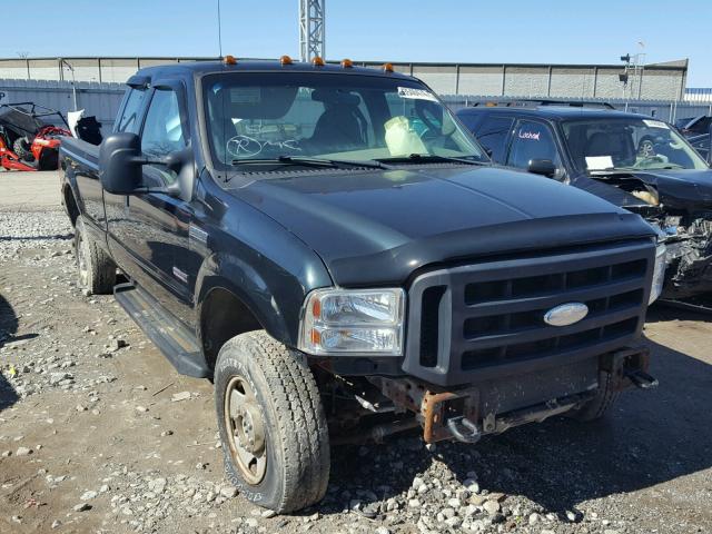 1FTWX31PX6EB58876 - 2006 FORD F350 SRW S GREEN photo 1