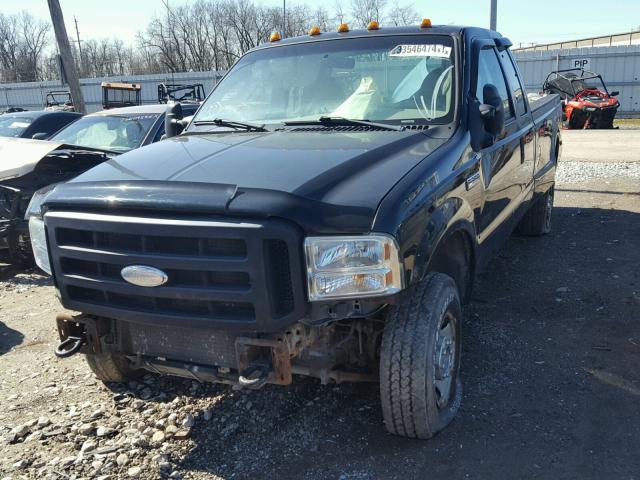 1FTWX31PX6EB58876 - 2006 FORD F350 SRW S GREEN photo 2